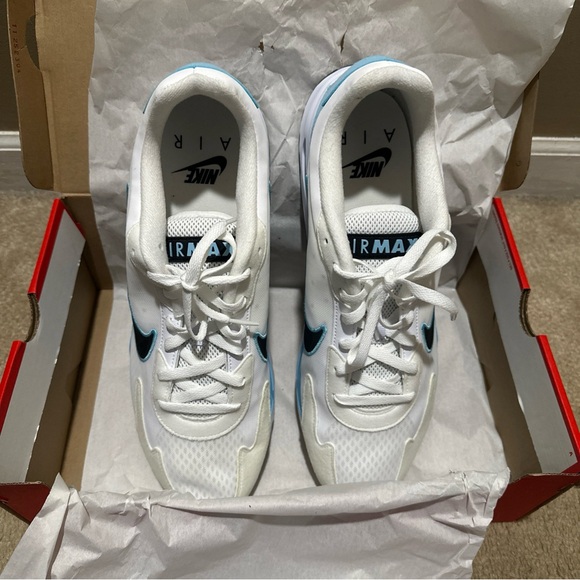 Nike Air Max Solo Sneakers White/Black-Aquarius Blue Men\'s Size 15 DX3666-103